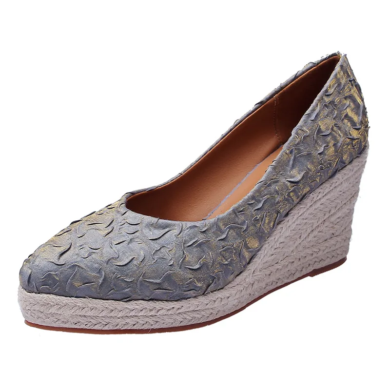 8cm Size 34-42 Breathable Comf - огляд і ціна Espadrille Slip On
