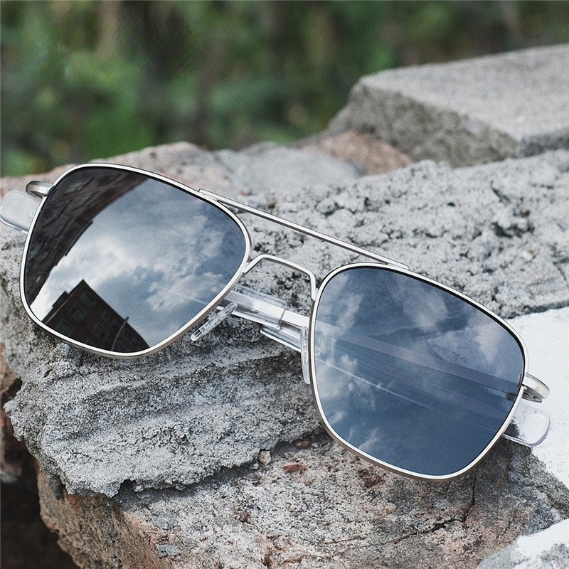 Retro Sunglasses Men Metal Fra - огляд і ціна Sunglasses Aviator Polarized