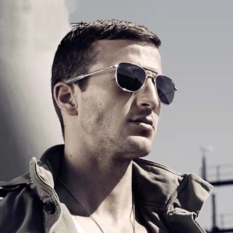 Retro Sunglasses Men Metal Fra - огляд і ціна Sunglasses Aviator Polarized